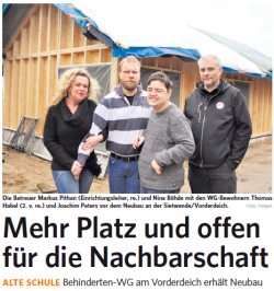 Mehr Platz und offen für die Nachbarschaft